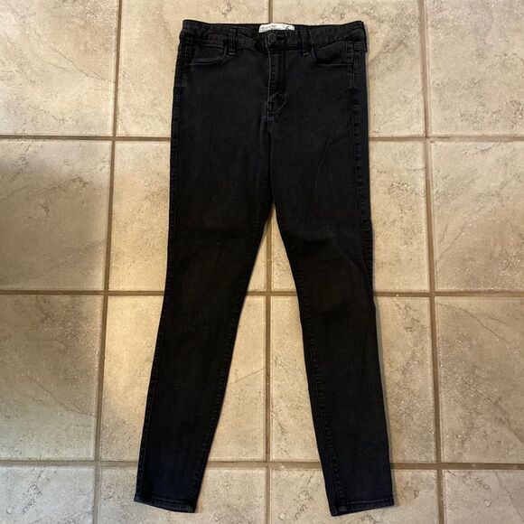 Abercrombie and Fitch Ultra Skinny High Rise 6R 28W 29L Chino Pants - Picture 1 of 6